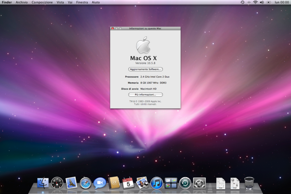 Cambiare DNS con Mac Leopard