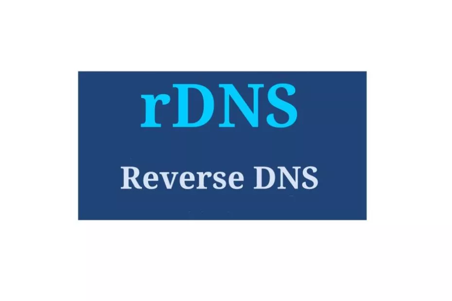 Reverse DNS lookup